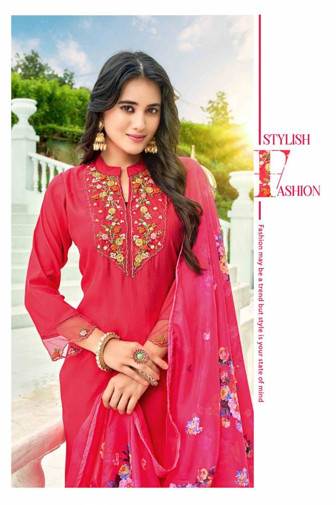 Mastani By Pirohi Viscose Silk Readymade Suits Catalog